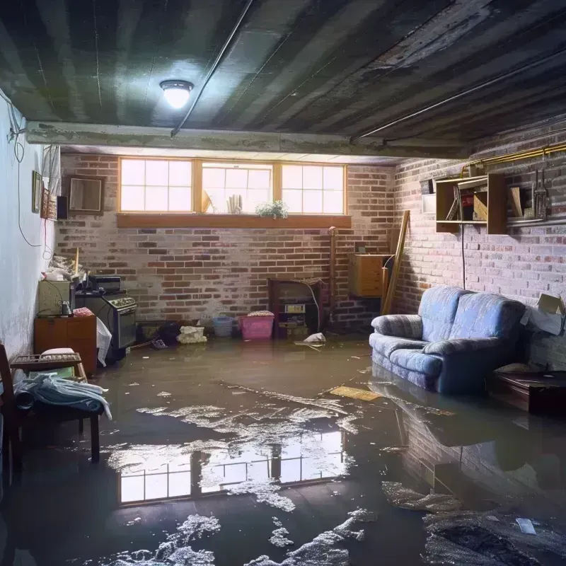 Flooded Basement Cleanup in Lake Barcroft, VA